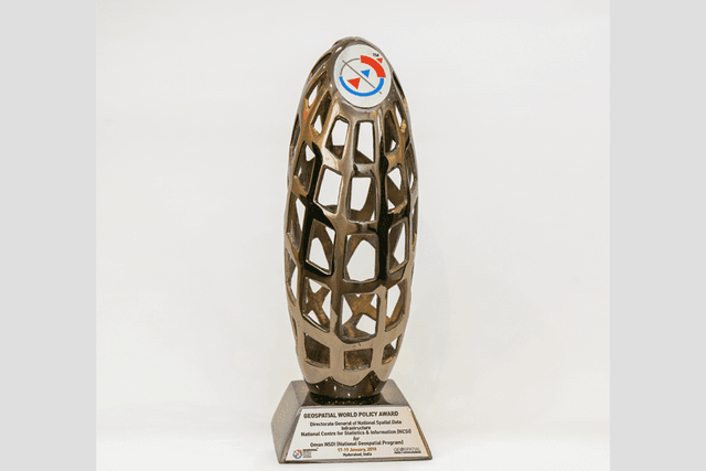 
Global Geospatial Excellence Award 16/01/2018
